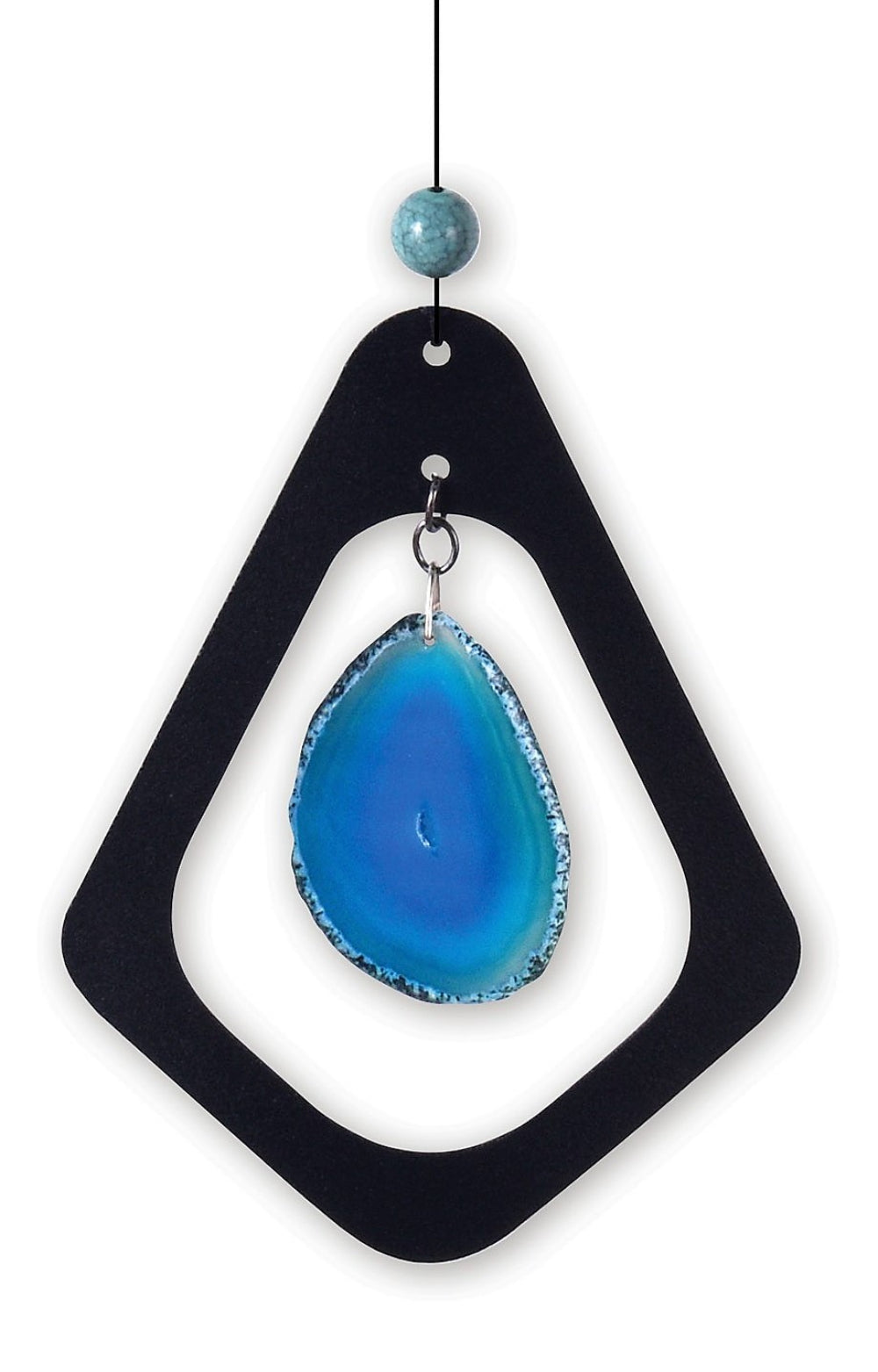 30 inch Blue Agate Wind Chime