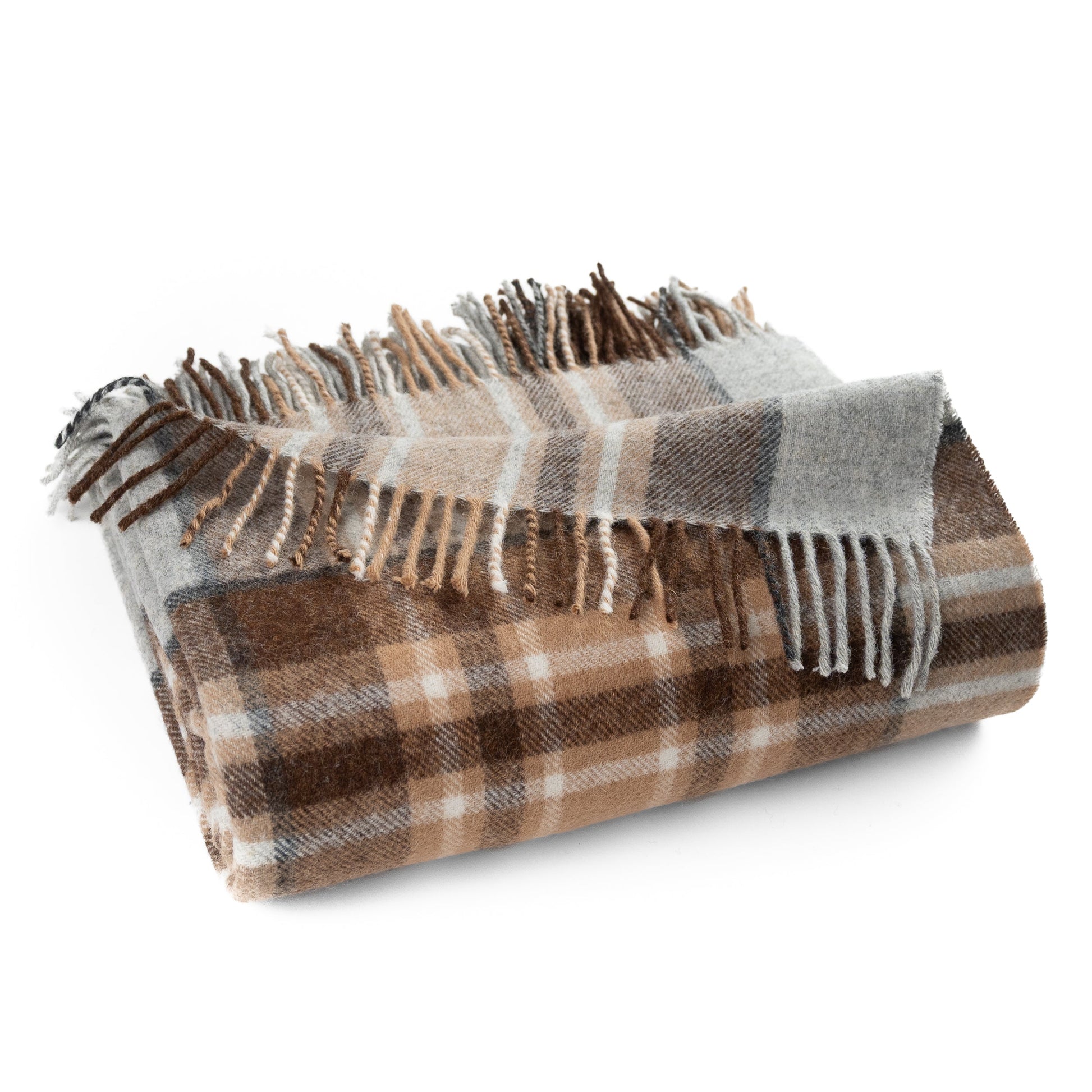 Highland Tweeds Shetland Lambswool Throw (McKellar) - Osadia Concept Store