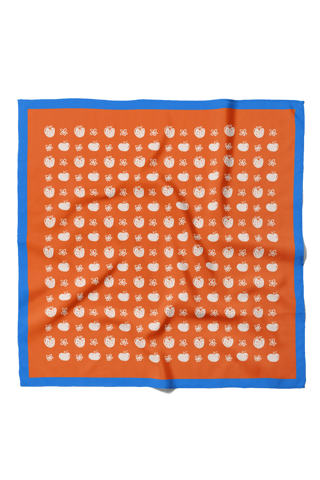 Tiny Fruits Orange Cotton Bandana