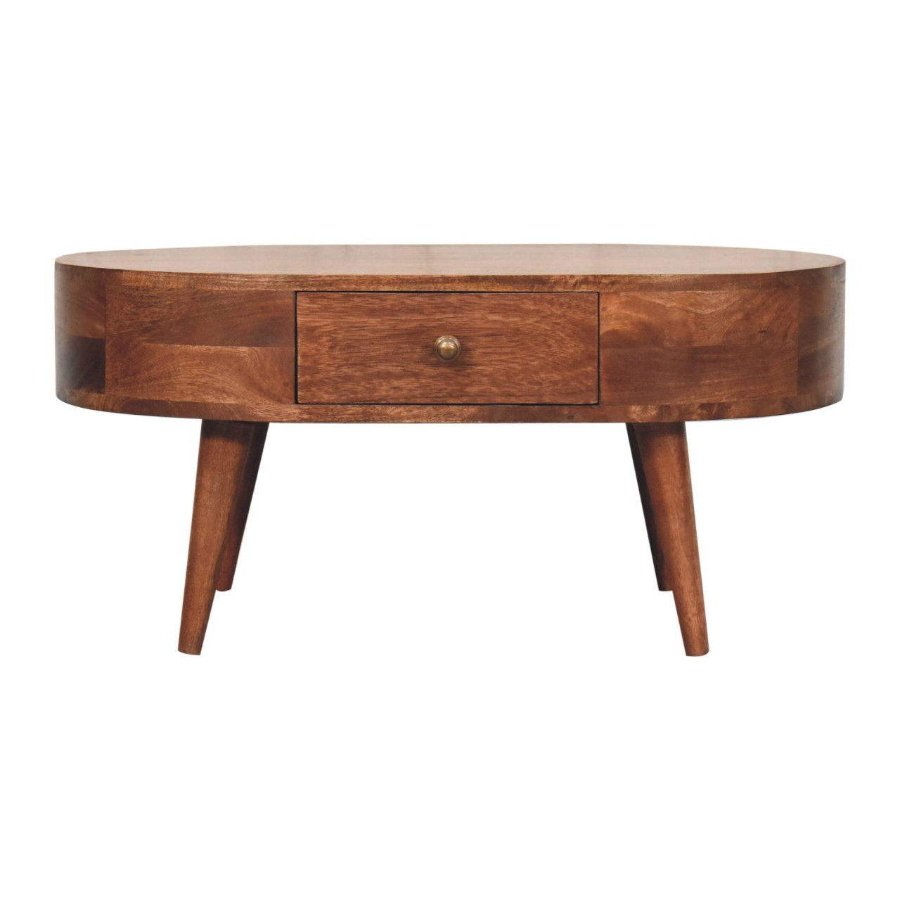 Solid Wood Honey Caramel Coffee Table