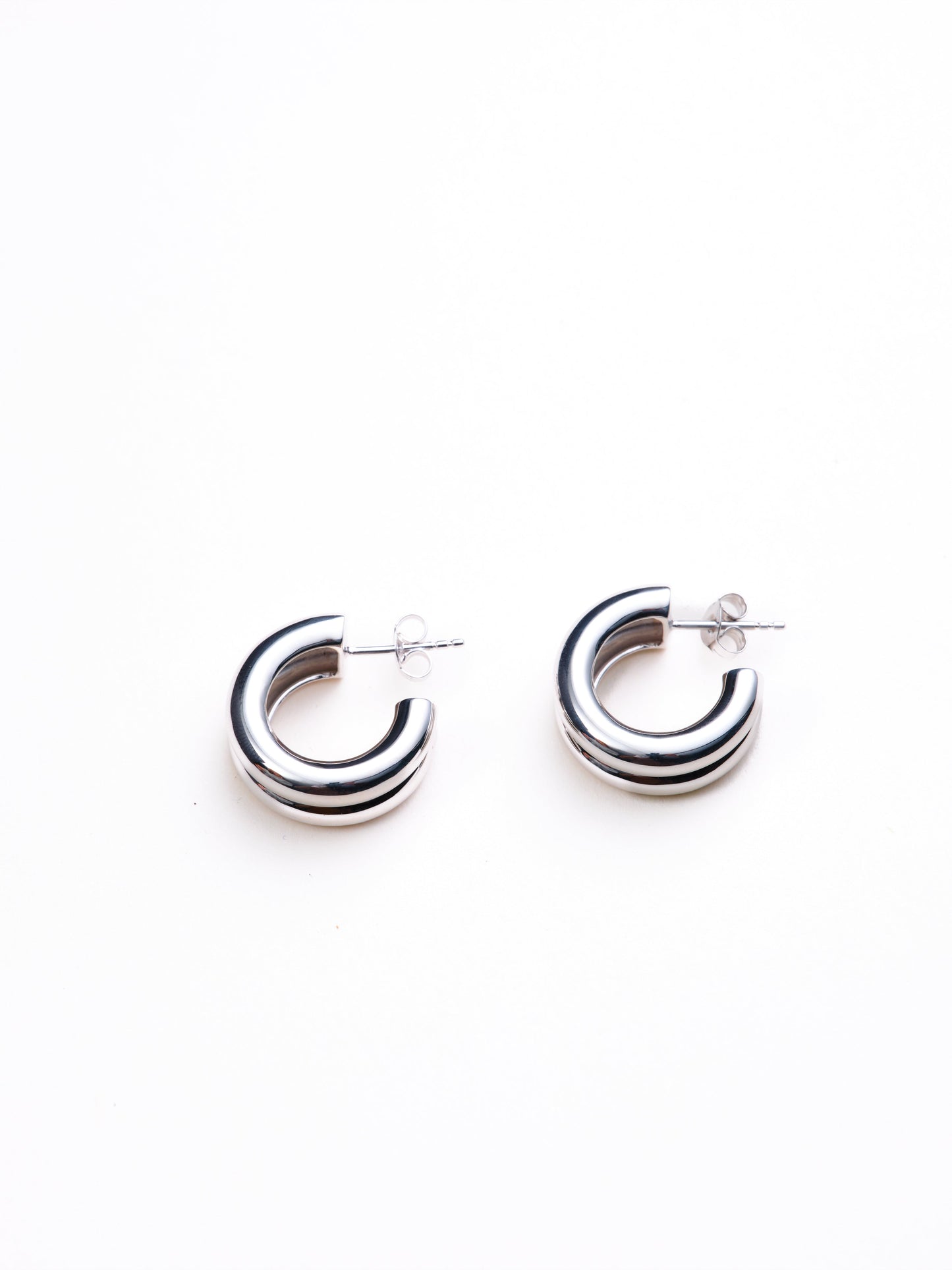 Bobby Double Hoop Earring