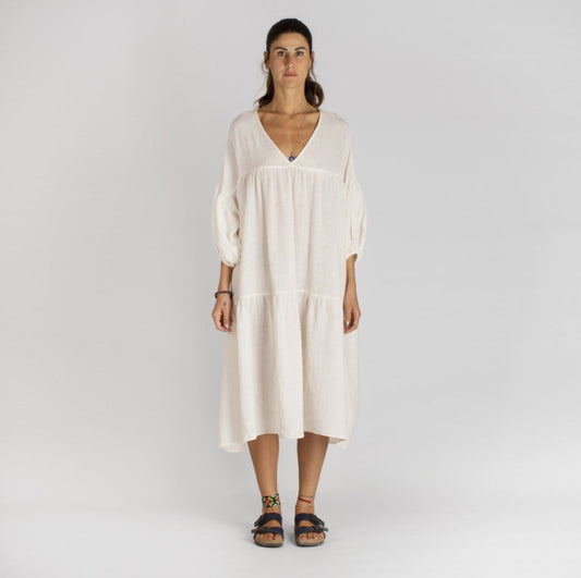 Sile Fully-Pleated Dress