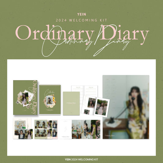 Yein - Ordinary Diary 2024 Welcoming Kit