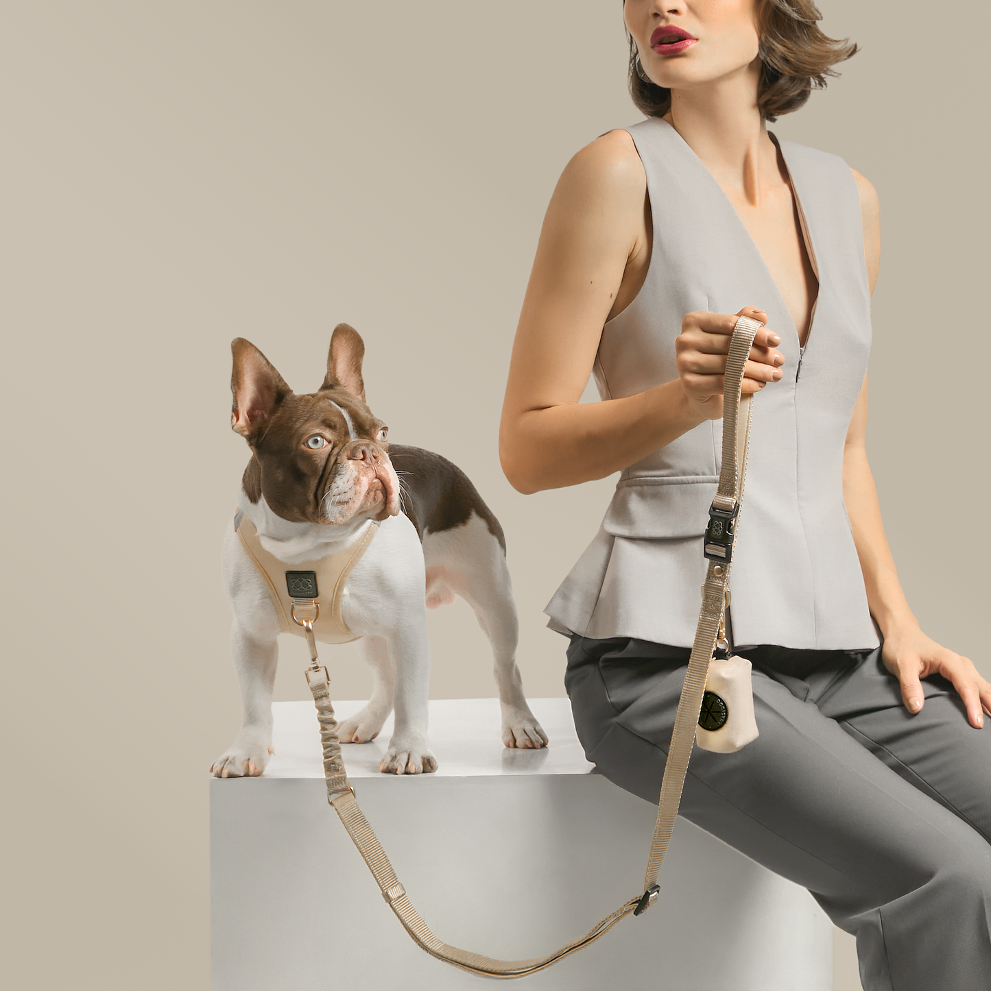 SoHo Dog Walking Set - Dune