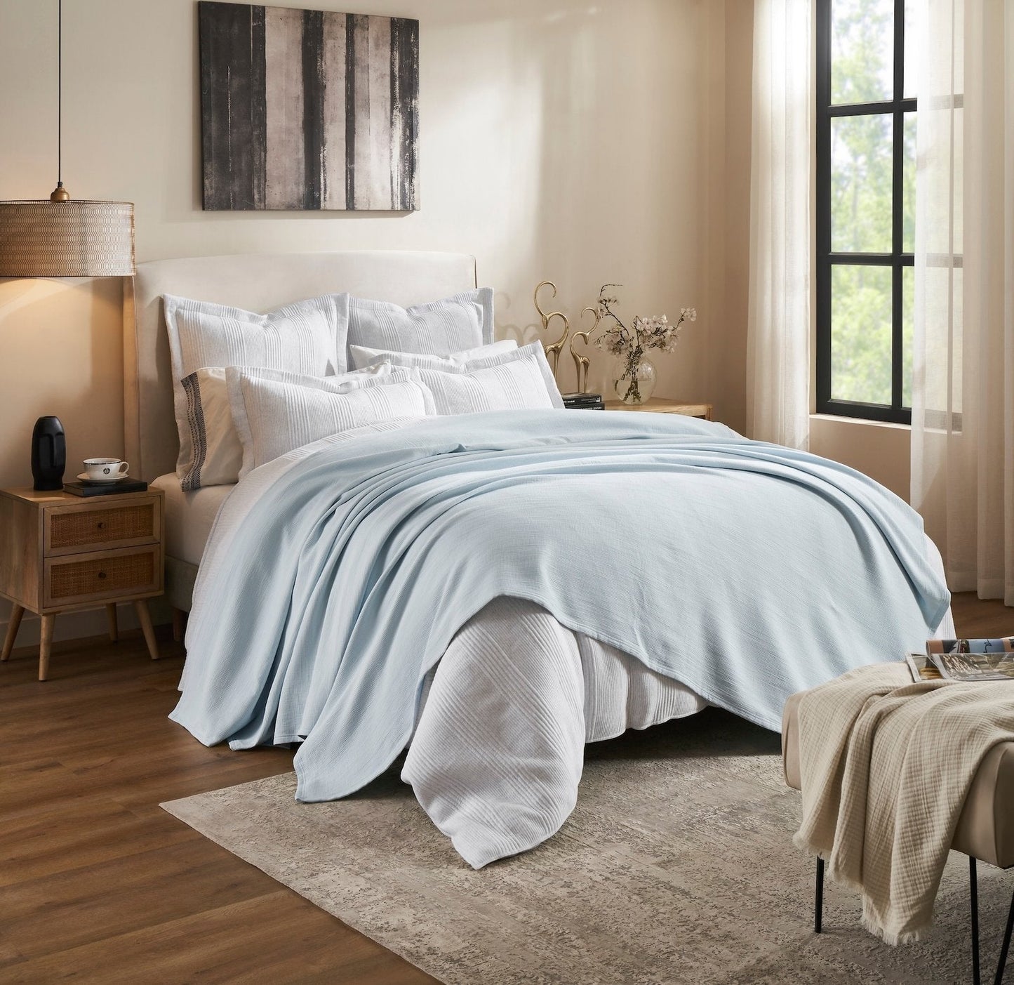 Vienna Texture Cotton Blanket