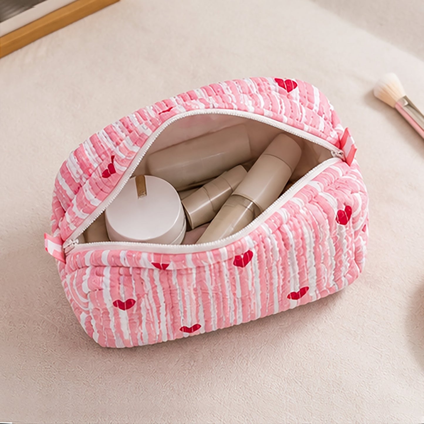 Little Hearts Cosmetic Pouch