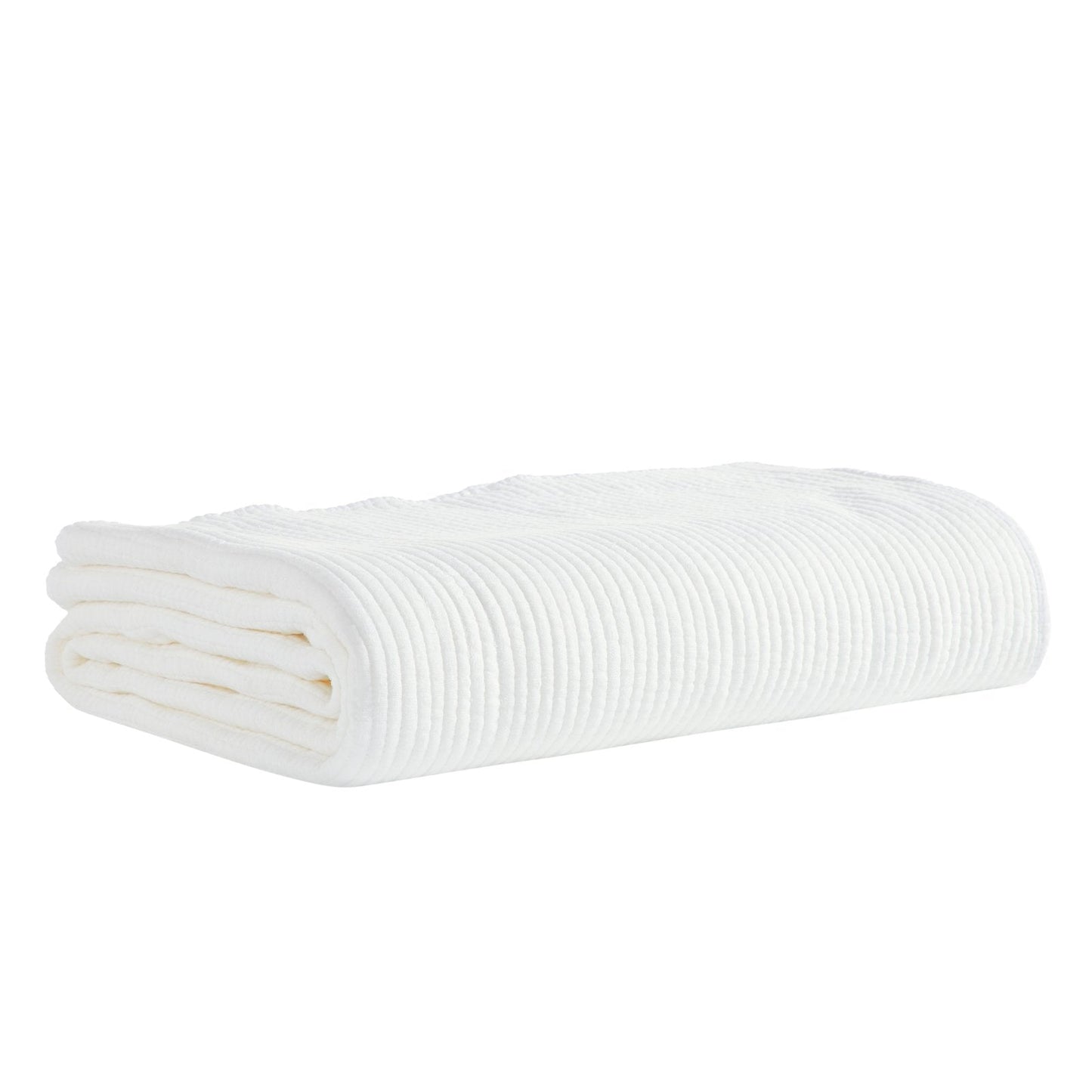 Teddy Natural Linen Coverlet