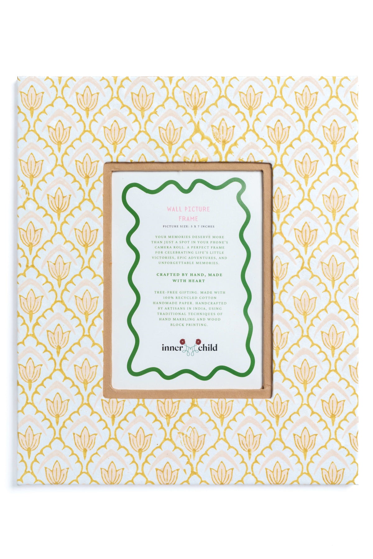 Large Wall Picture Frame in Desert Sand Tulip, 5x7