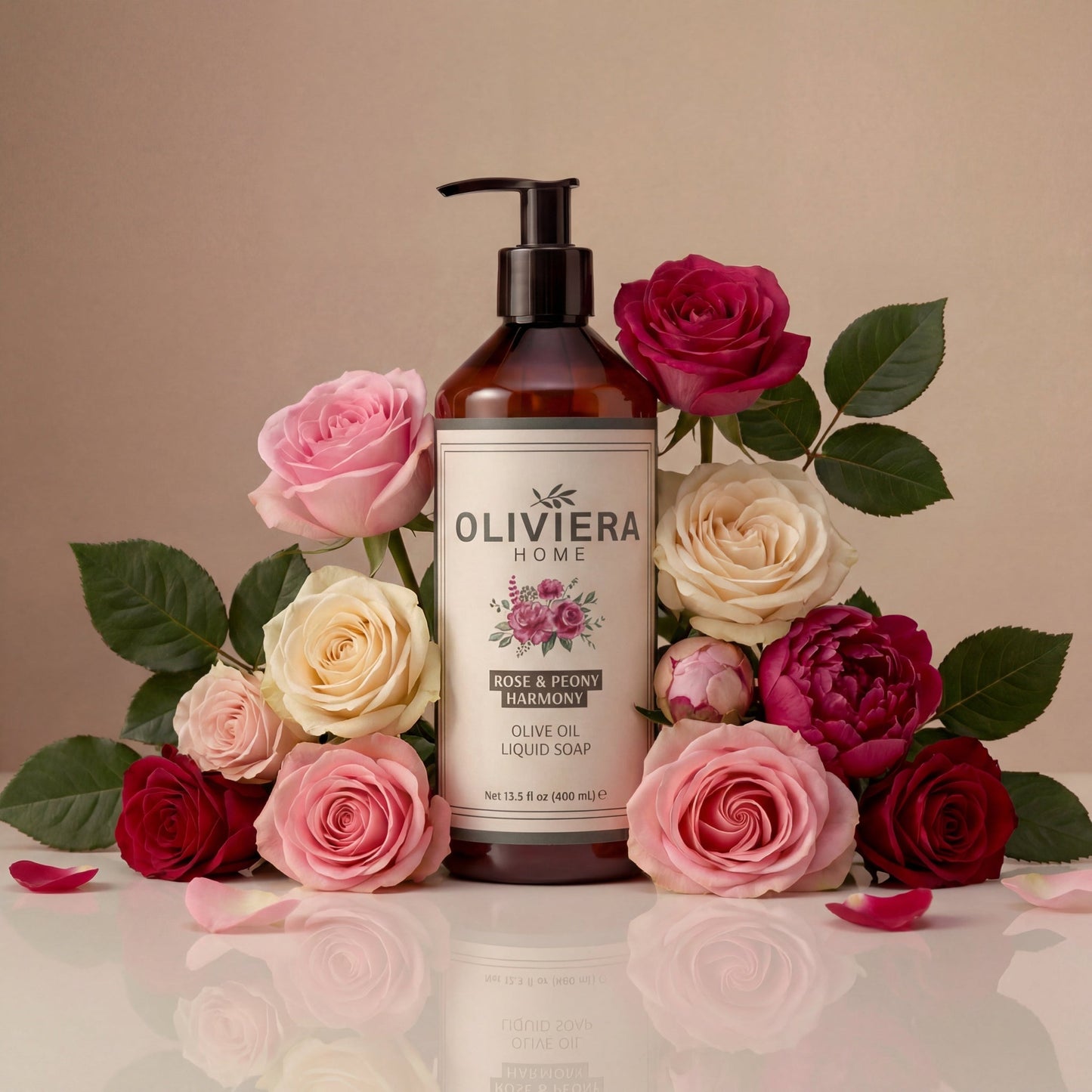 Rose & Peony Harmony Hand Wash Duo