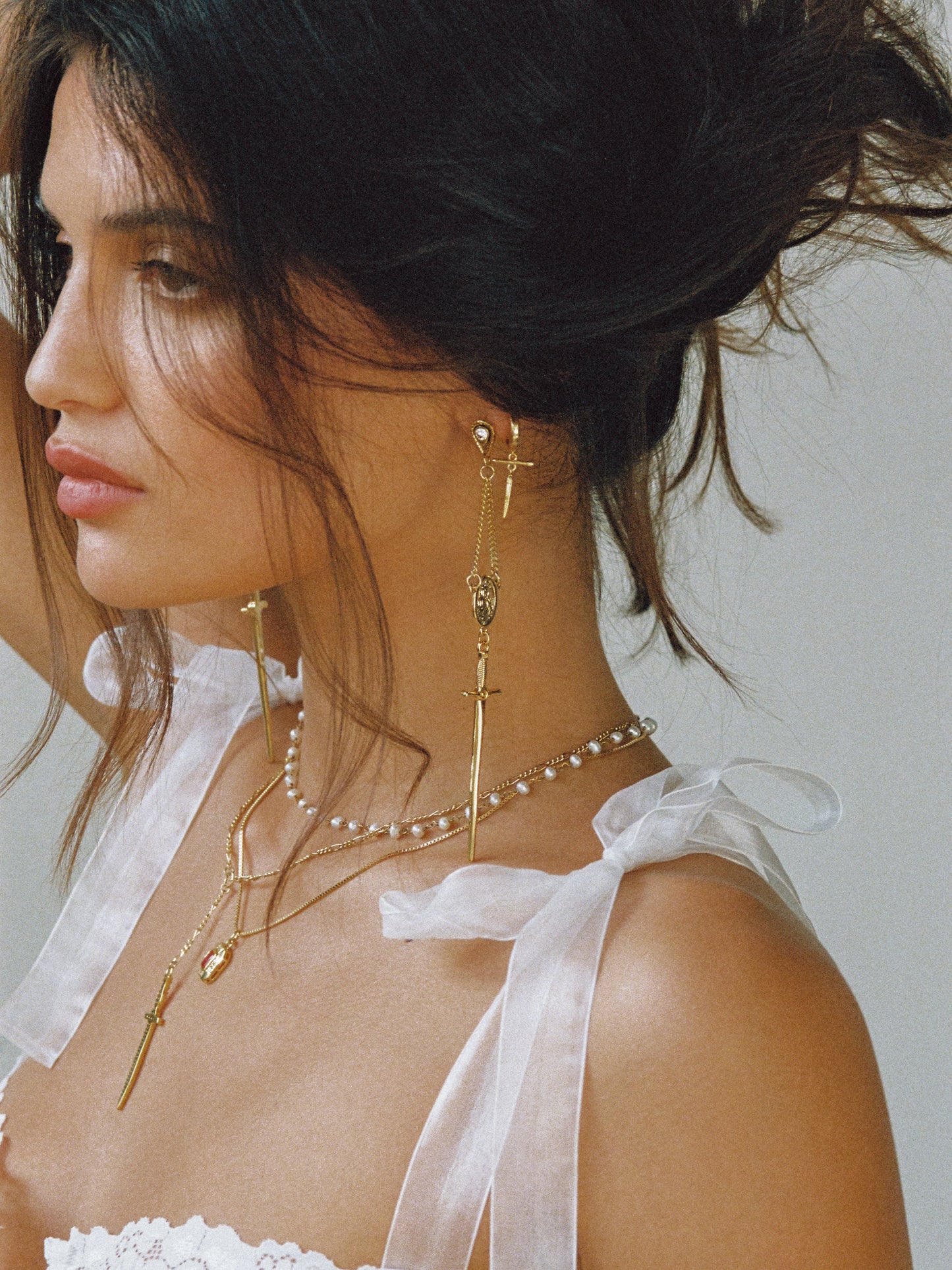 The Amparo Rosary Earrings - Osadia Concept Store