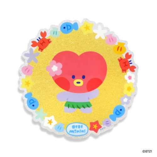 BT21 Acrylic Coaster Summer Sky - Osadia Concept Store