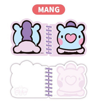 BTS x BT21 Minini Memo Note