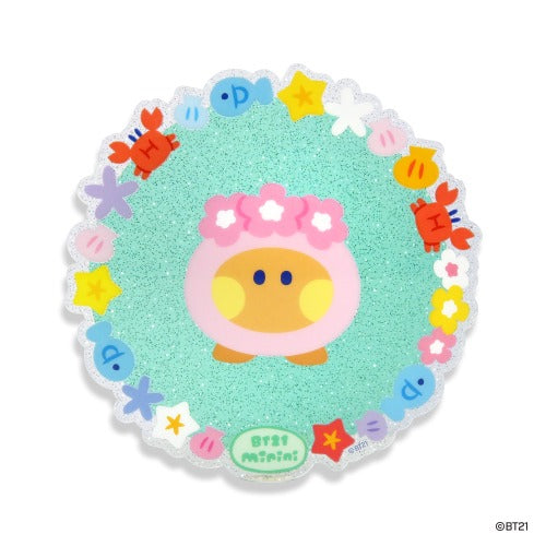 BT21 Acrylic Coaster Summer Sky - Osadia Concept Store