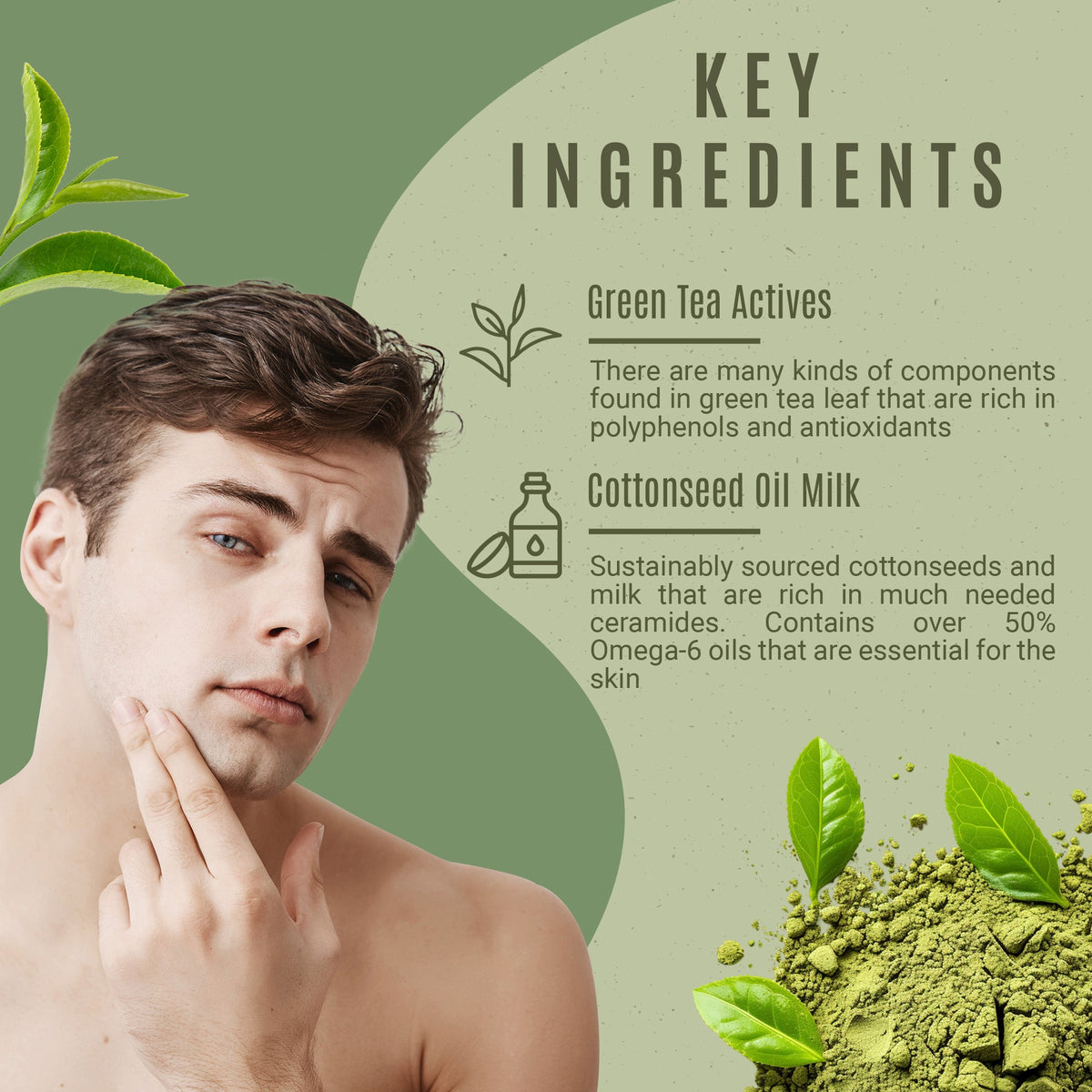Green Tea Pre-Shave Treatment Serum