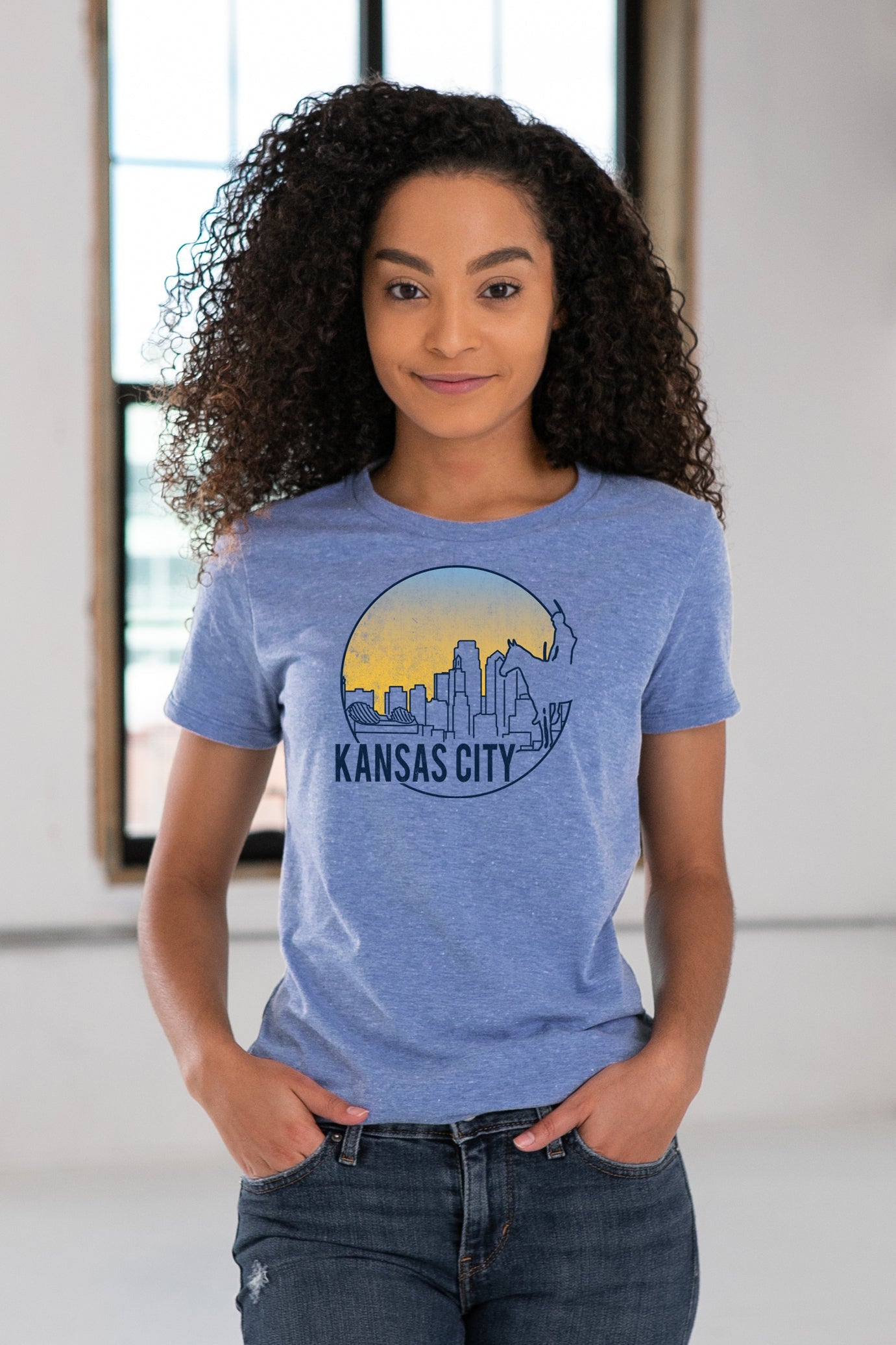 KC Scout Ladies Eco-Triblend Tee