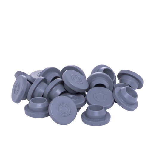 20mm Snap-On* (S-O) Chlorobutyl Vial Stopper, Gray (Pack of 1,000)