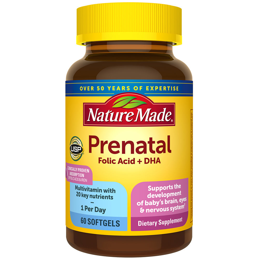 Nature Made Prenatal Multivitamin + 200 Mg DHA Softgels