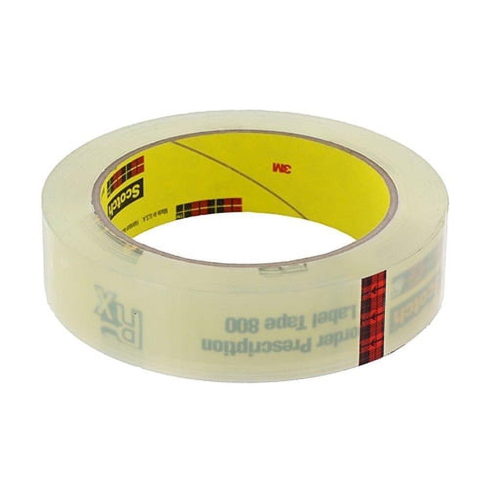 3M Scotch Prescription Label Tape 1 In X 72 Yd Bulk