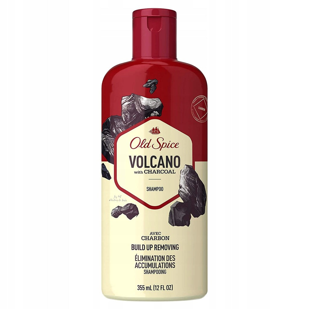 Old Spice Volcano With Charcoal Shampoo For Men - 13.5 Fl Oz