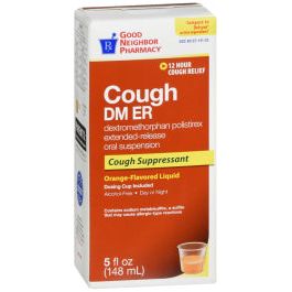Perrigo Gnp Cough Dm Er 30 Mg Adult Orange 5 Oz