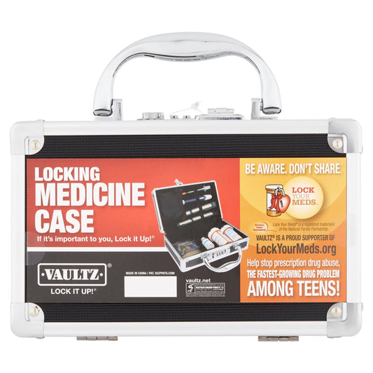 Vaultz Medicine Case, Locking