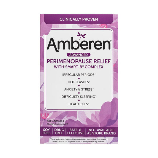Amberen Advanced Perimenopause Relief -- 60 Capsules