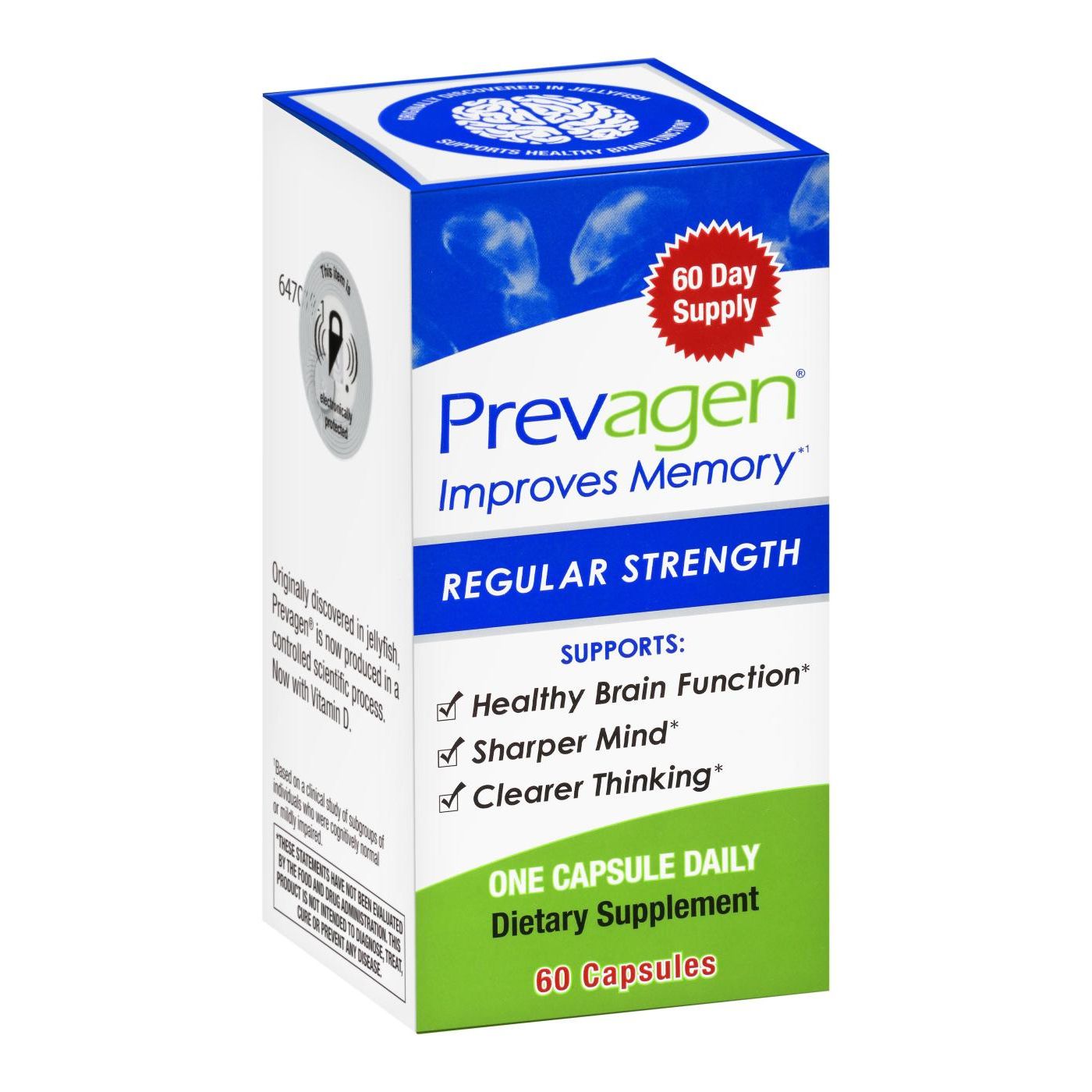Prevagen Improves Memory, Regular Strength, Capsules