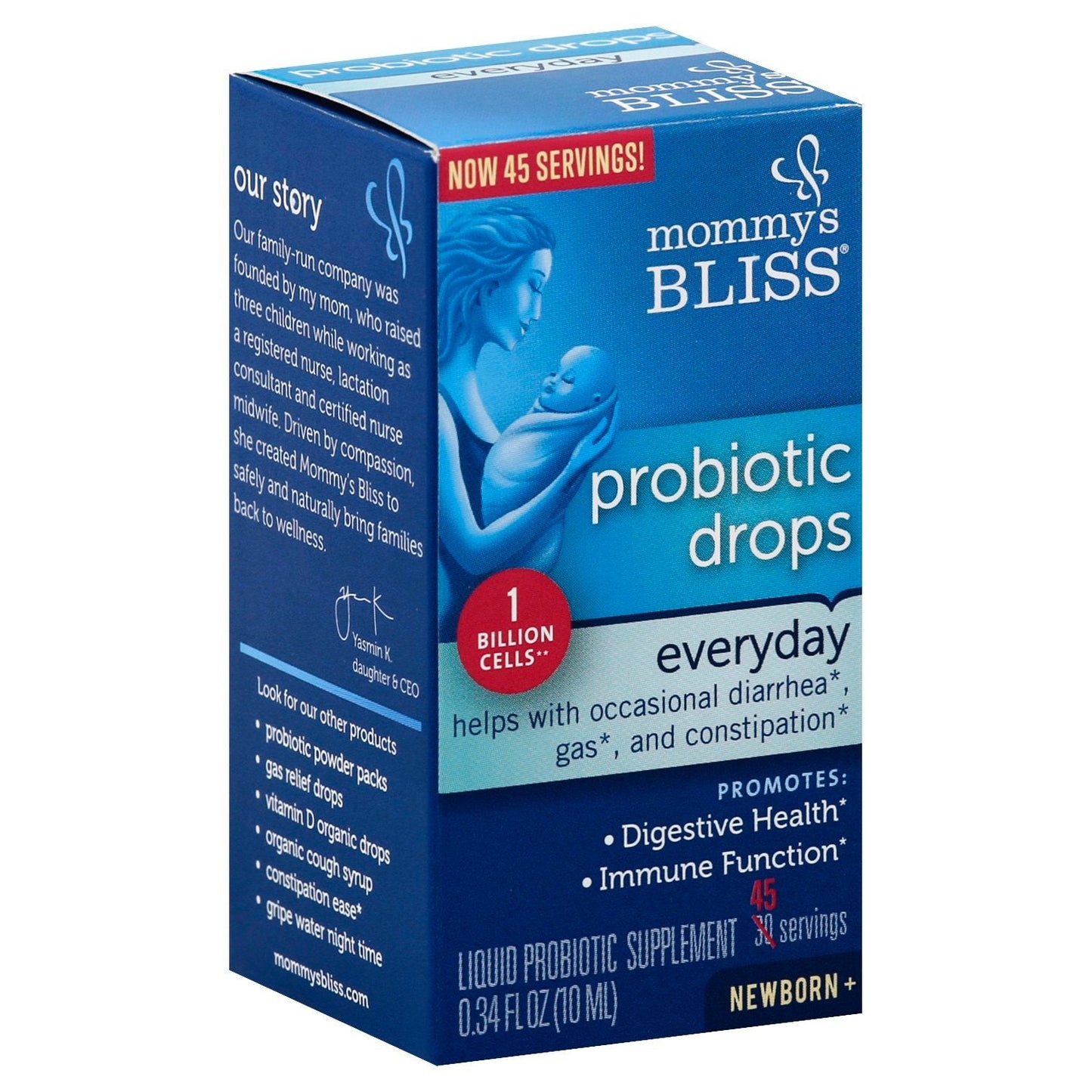 Mommy's Bliss Baby Probiotic Everyday - 0.34 Fl Oz/45 Servings