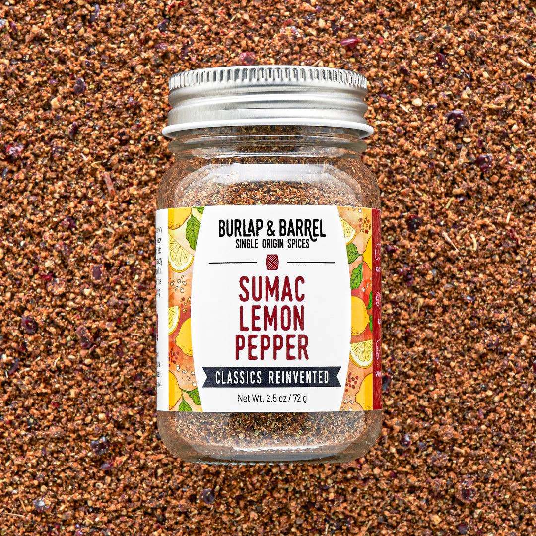 Sumac Lemon Pepper - Spice & Seasoning Blend