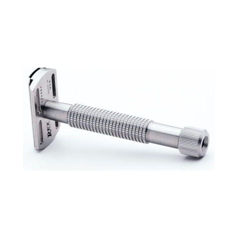 Rex Supply Co. Envoy XL Stainless Steel 3 Piece DE Razor RSC-108