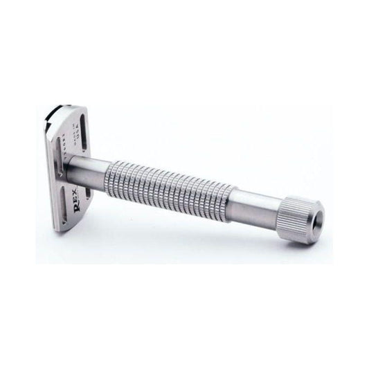 Rex Supply Co. Envoy XL Stainless Steel 3 Piece DE Razor RSC-108