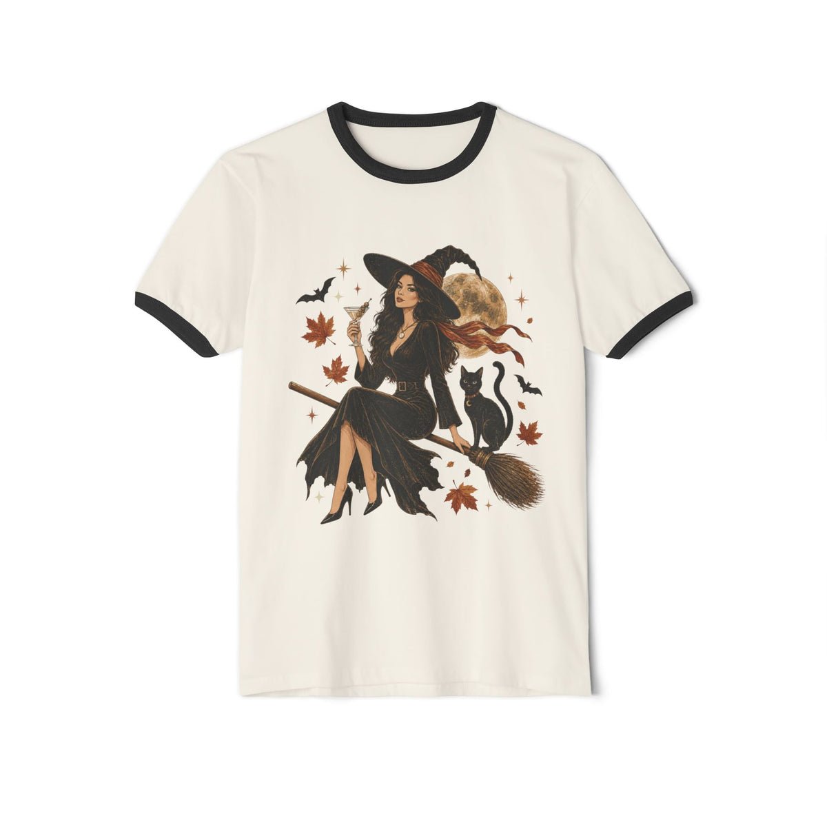 Midnight Martini Ringer Tee