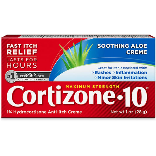 Cortizone 10 Anti Itch Creme, Maximum Strength 1 Oz
