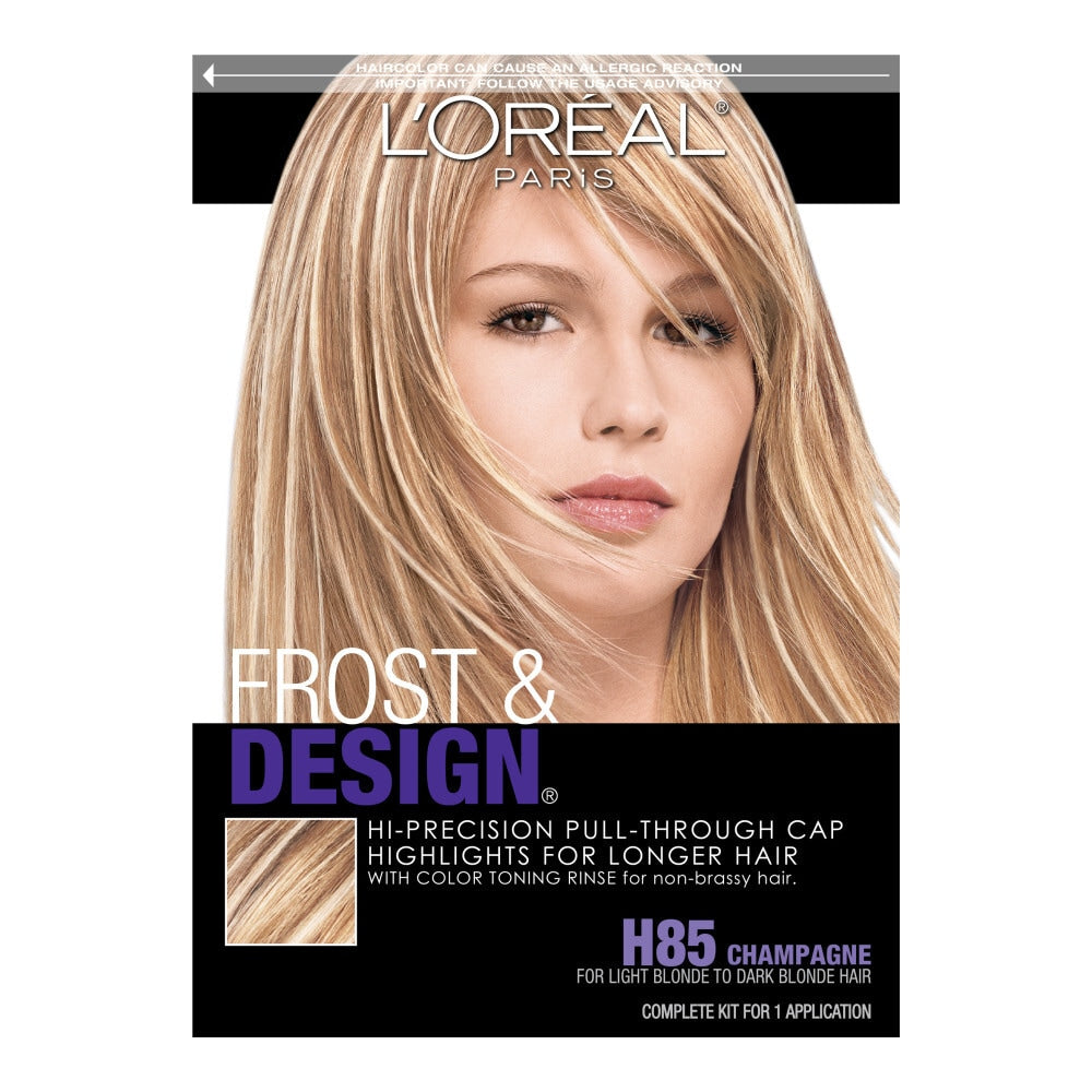 Frost & Design L'Oreal Paris Cap Hair Highlights, Champagne H85, 1 Kit