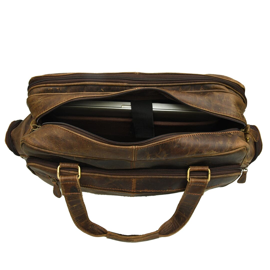 Floyd Handmade Buffalo Leather Office Briefcase - Osadia Concept Store