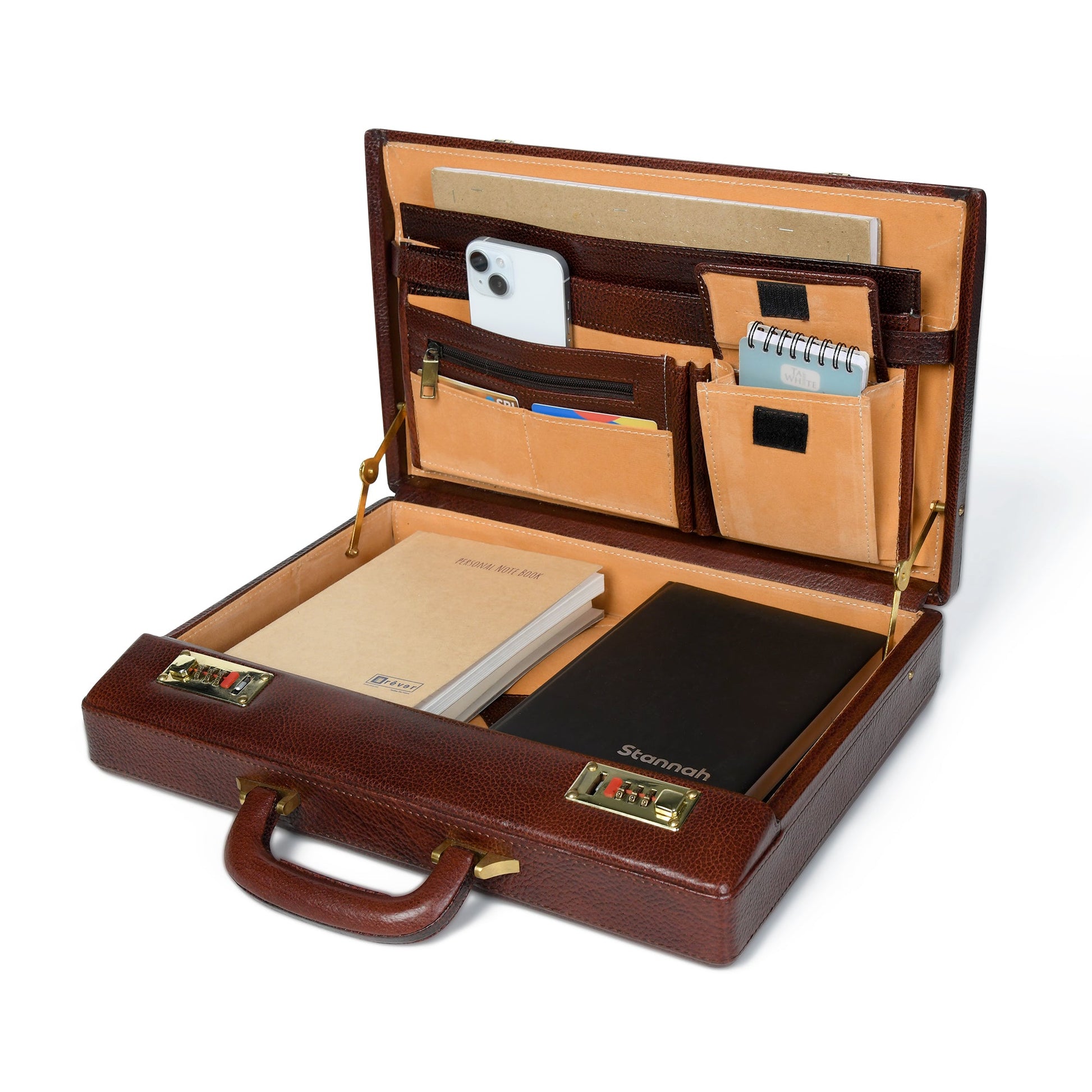Rich Brown Office Suitcase - Osadia Concept Store
