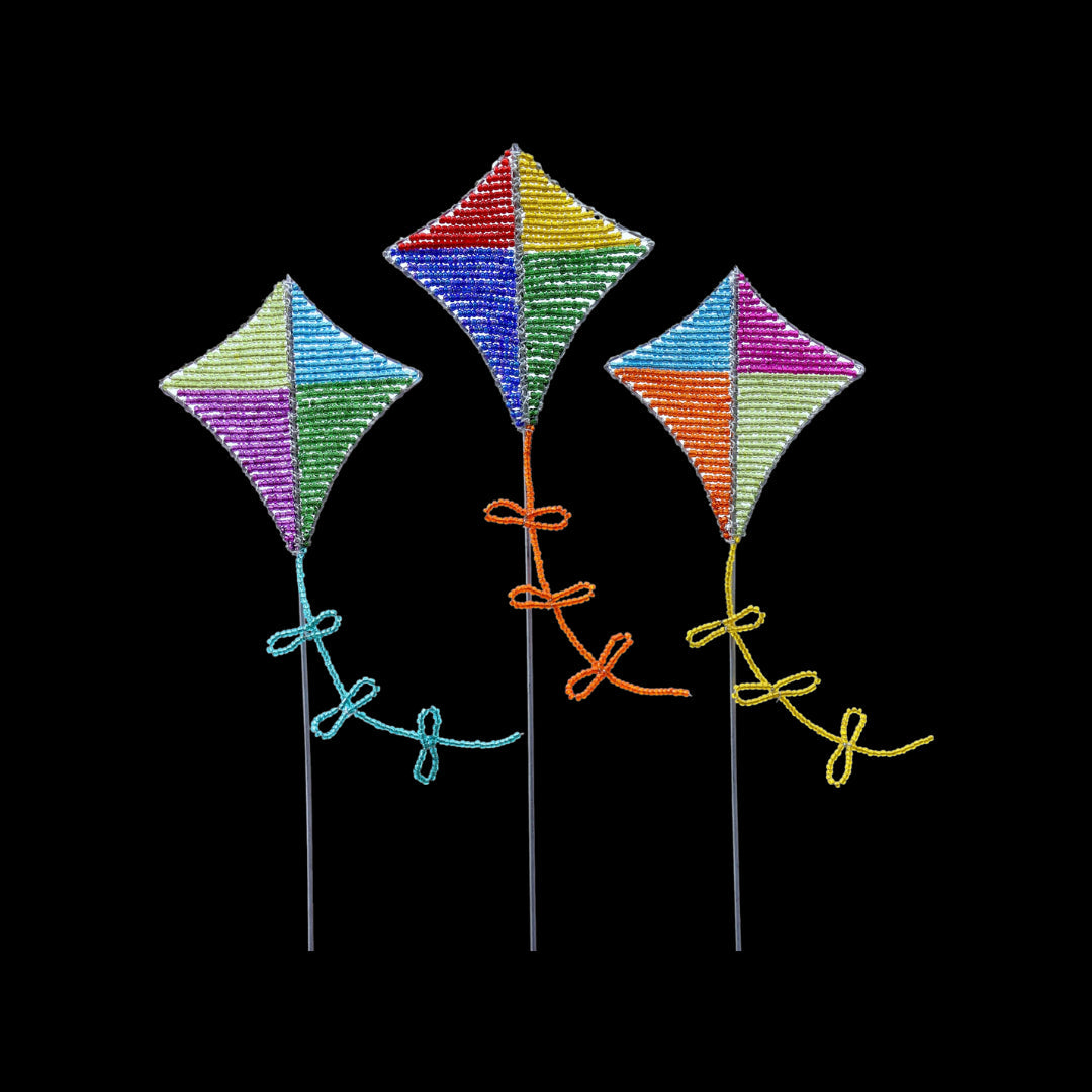 Pot Stake Kite, Asst (Set of 3)