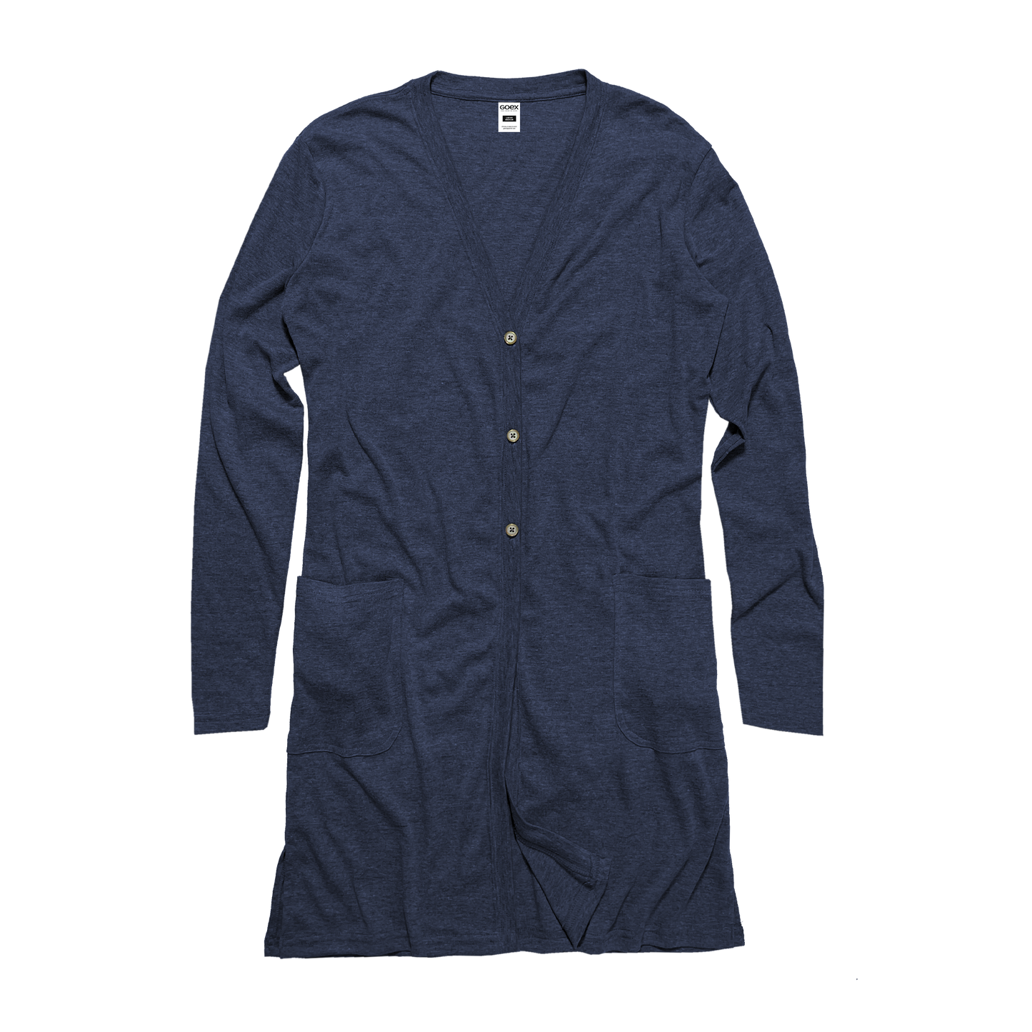 Ladies Eco-Triblend Rib Cardigan