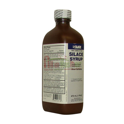 Silarx Silace Docusate Sodium Stool Softener Syrup - 16 Oz