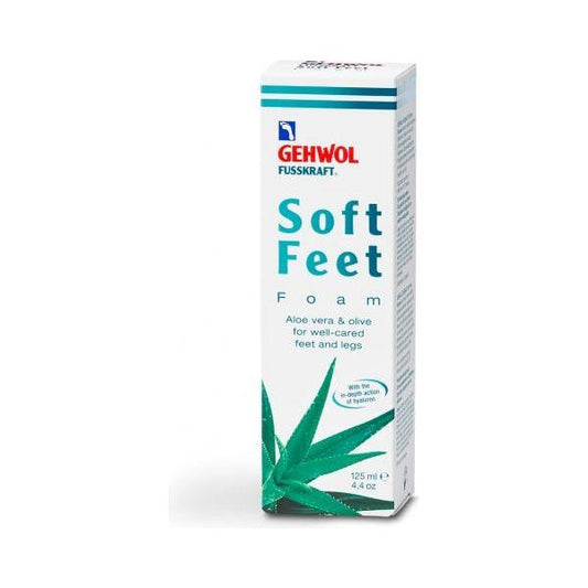 Gehwol Soft Feet Mousse avec Aloes 125ml - 4.2 Oz