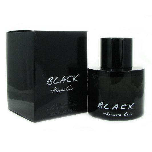 Kenneth Cole Black Eau De Toilette Spray For Men, 3.4 Oz