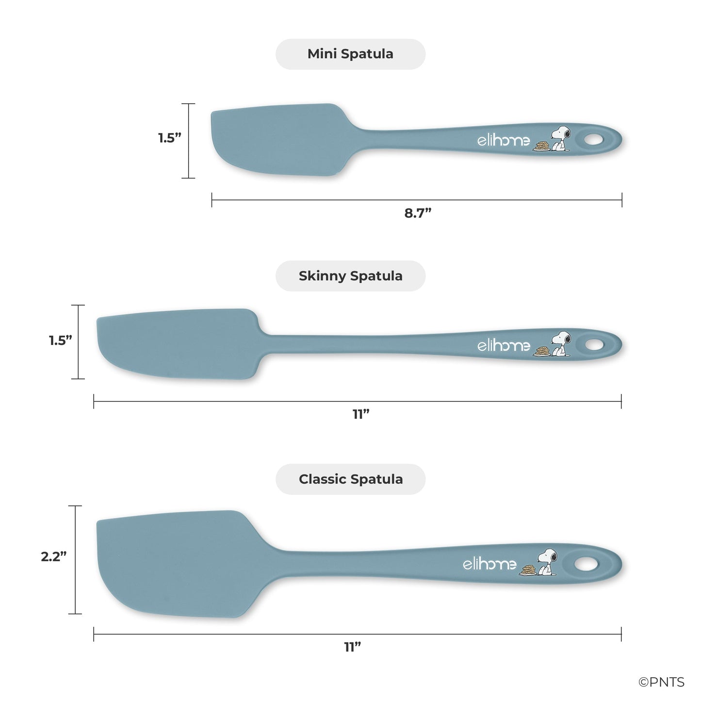 Elihome x Peanuts Silicone Spatula