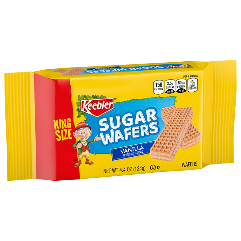Keebler King Size Vanilla Sugar Wafers 4.4oz - 9ct