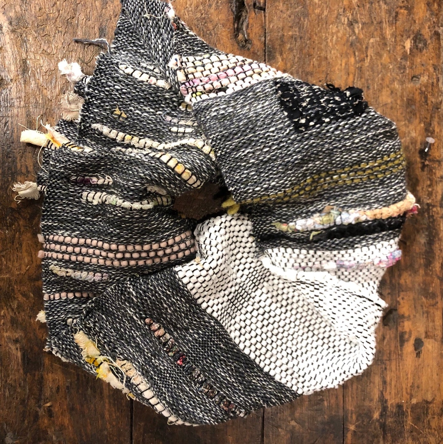 Studio-Woven Zero Waste Split Cowl