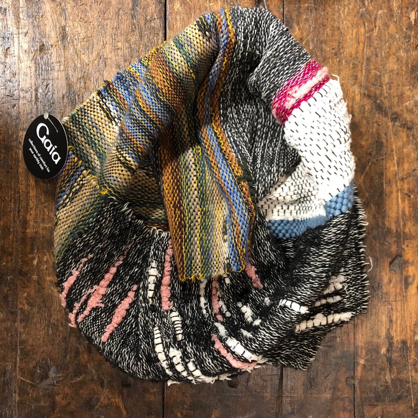 Studio-Woven Zero Waste Split Cowl
