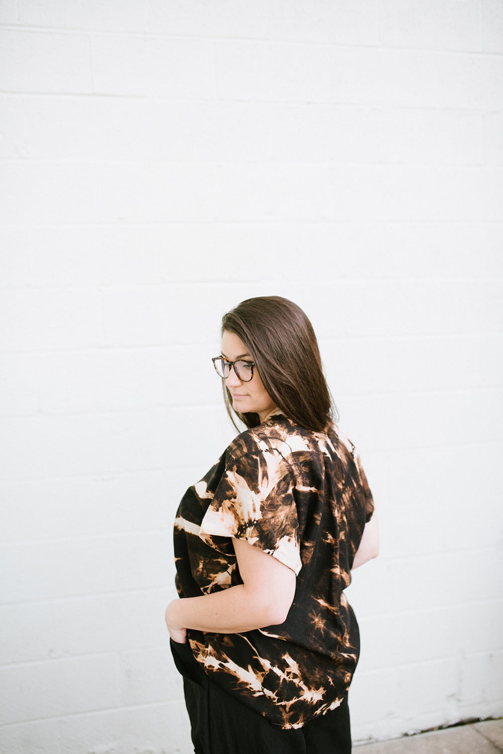 Hand Dyed Zero Waste Silk Market Top