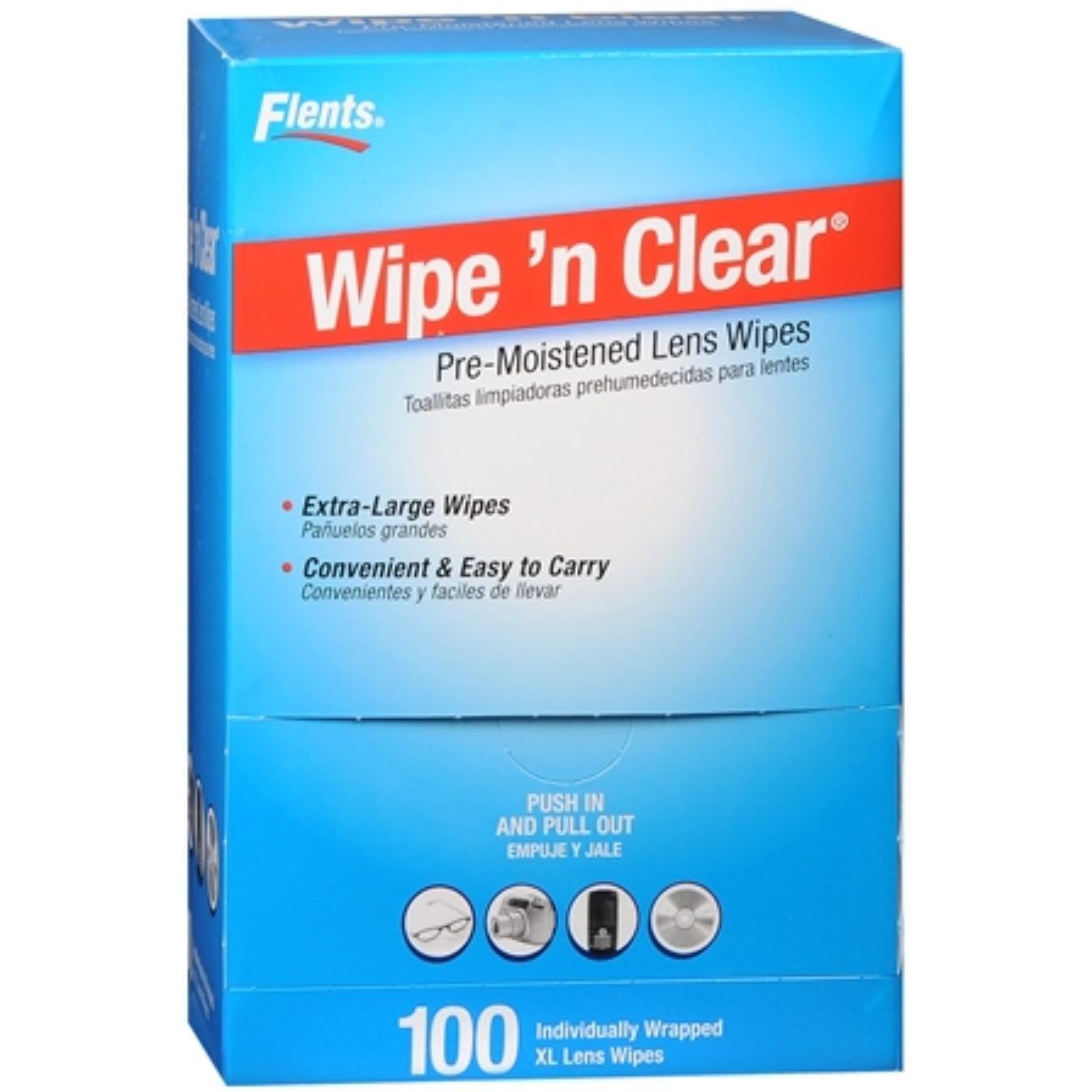 Flents Wipe 'N Clear Premoistened Tissues #F414-210