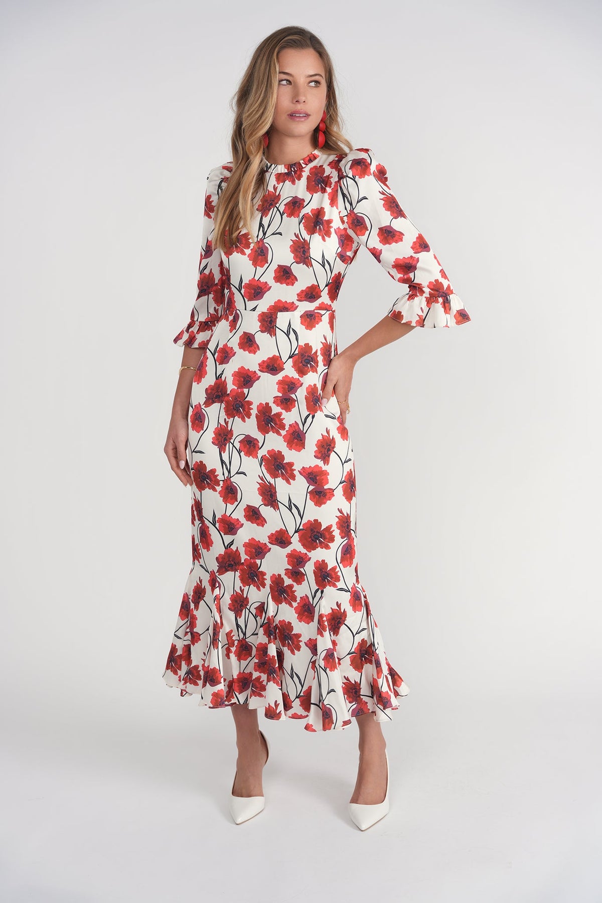 Shiri Dress- Poppies