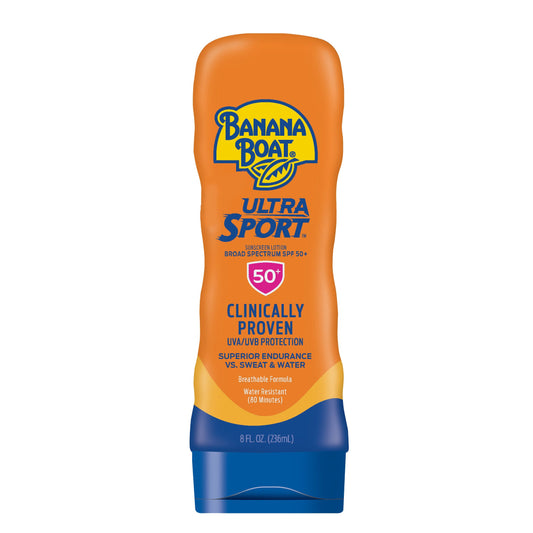 Banana Boat Sport Performance Lotion Sunscreen Broad Spectrum SPF 30 - 1 Ounce