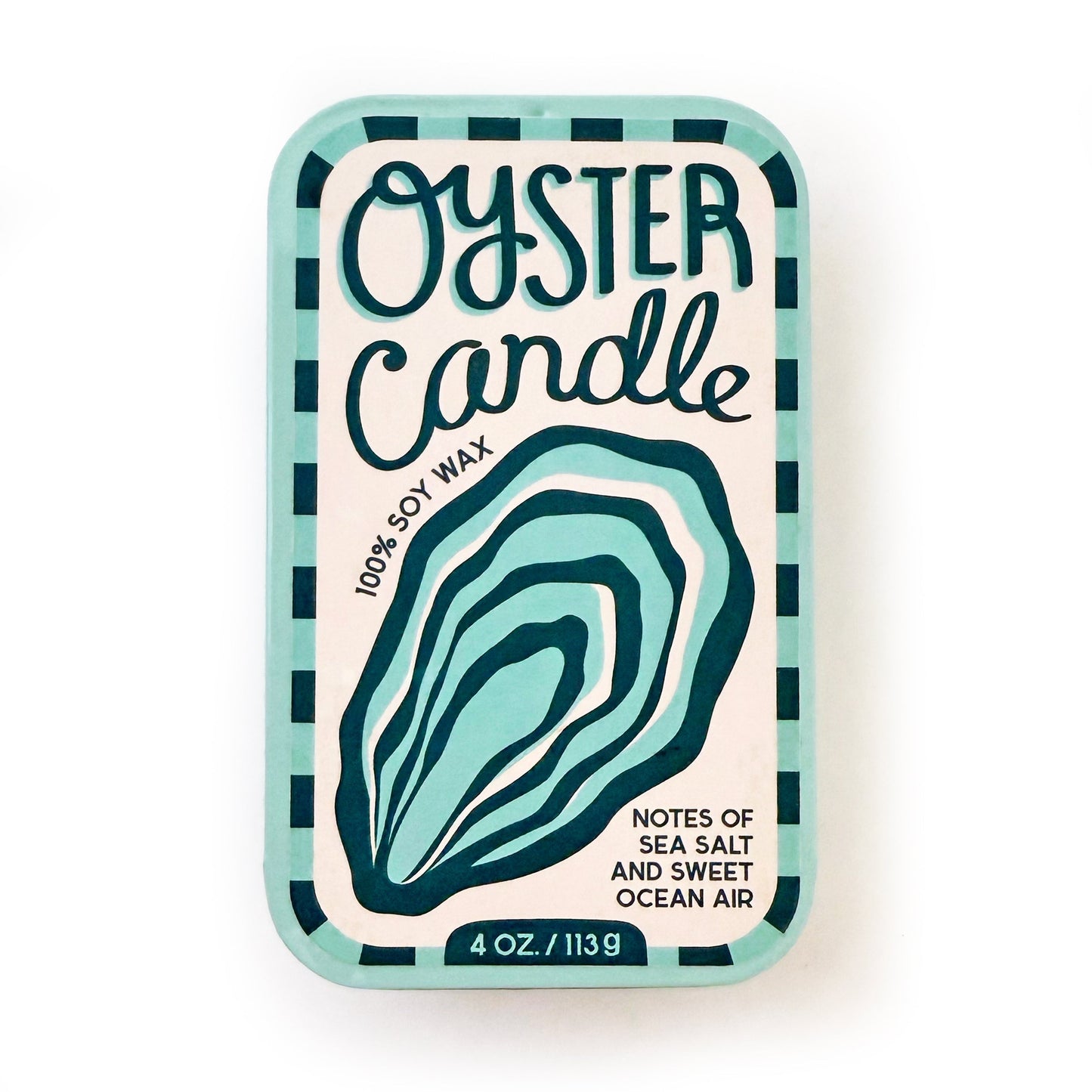 Lemon & Oyster Candle Set of 2